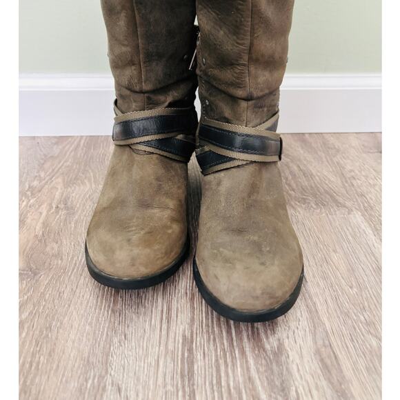 Sorel Lola Leather Tall Boots Size 7, - Picture 2 of 8